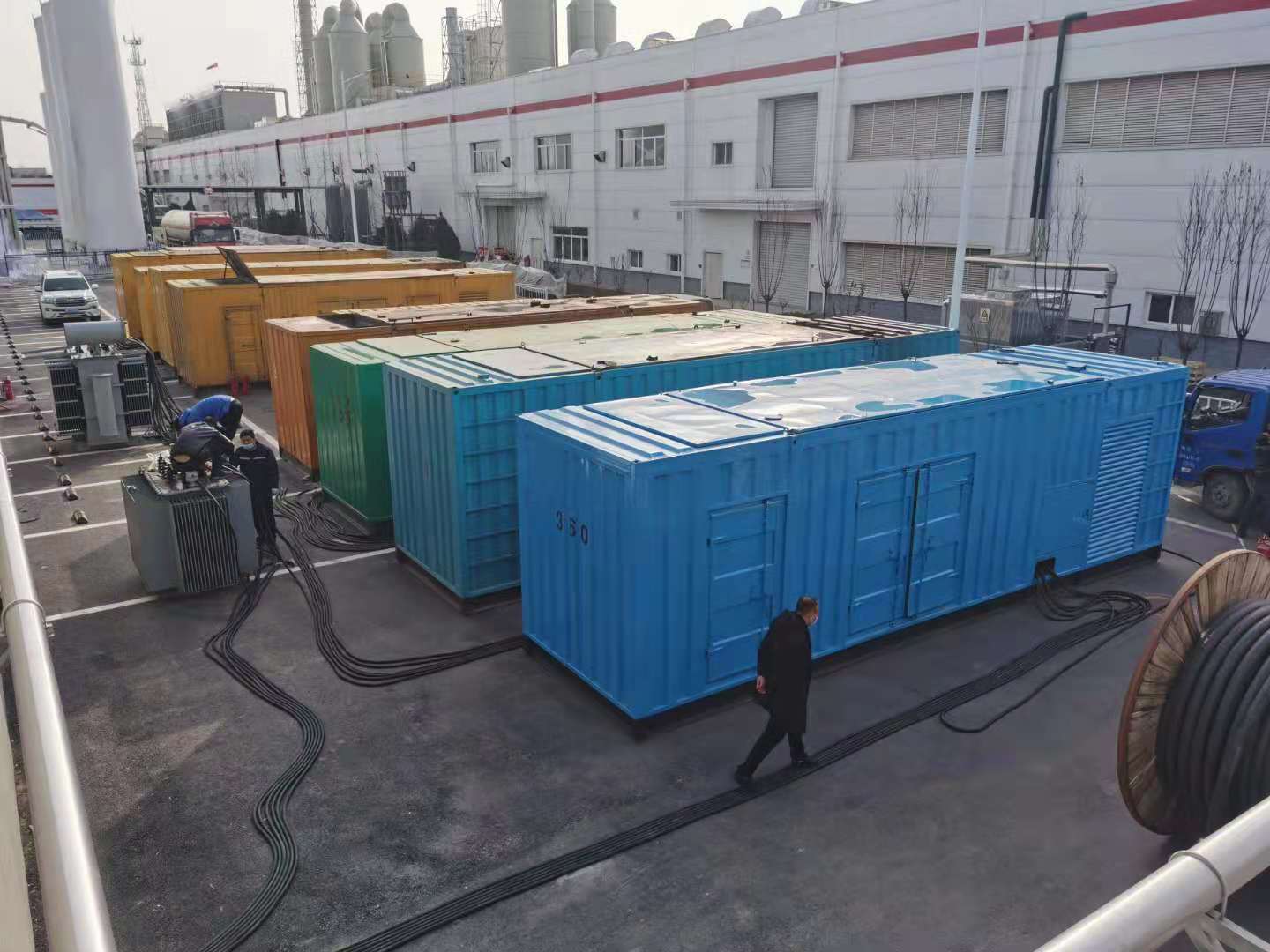 安龙出租发电机-柴油发电机组三相采用什么接法